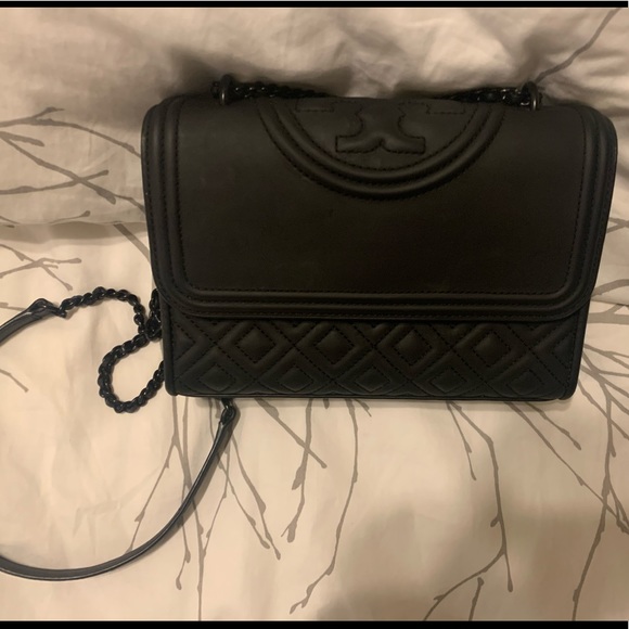 Tory Burch Matte Fleming Bag - Picture 1 of 6